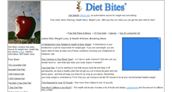 Desktop Screenshot of dietbites.com
